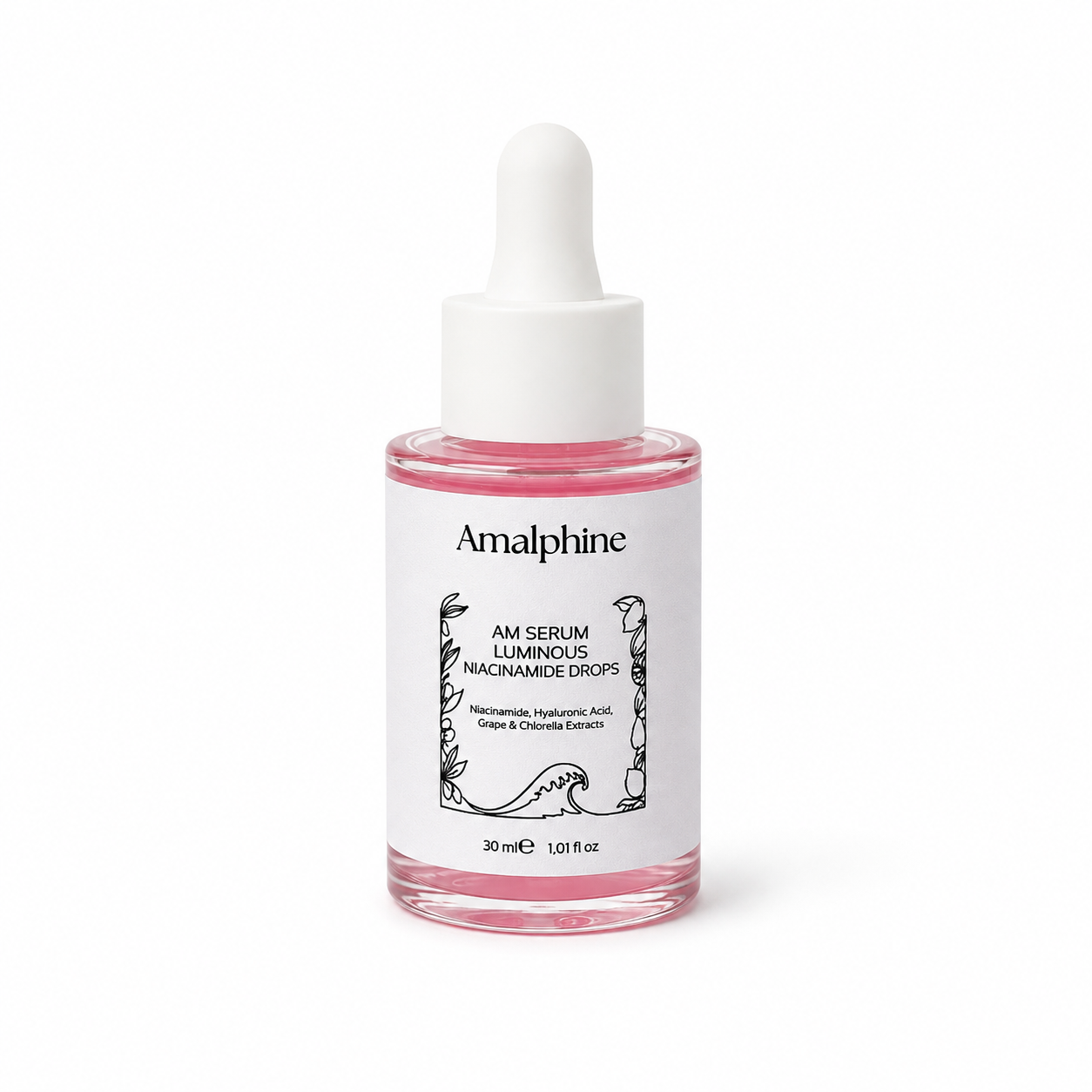 AM SERUM with LUMINOUS NIACINAMIDE DROPS