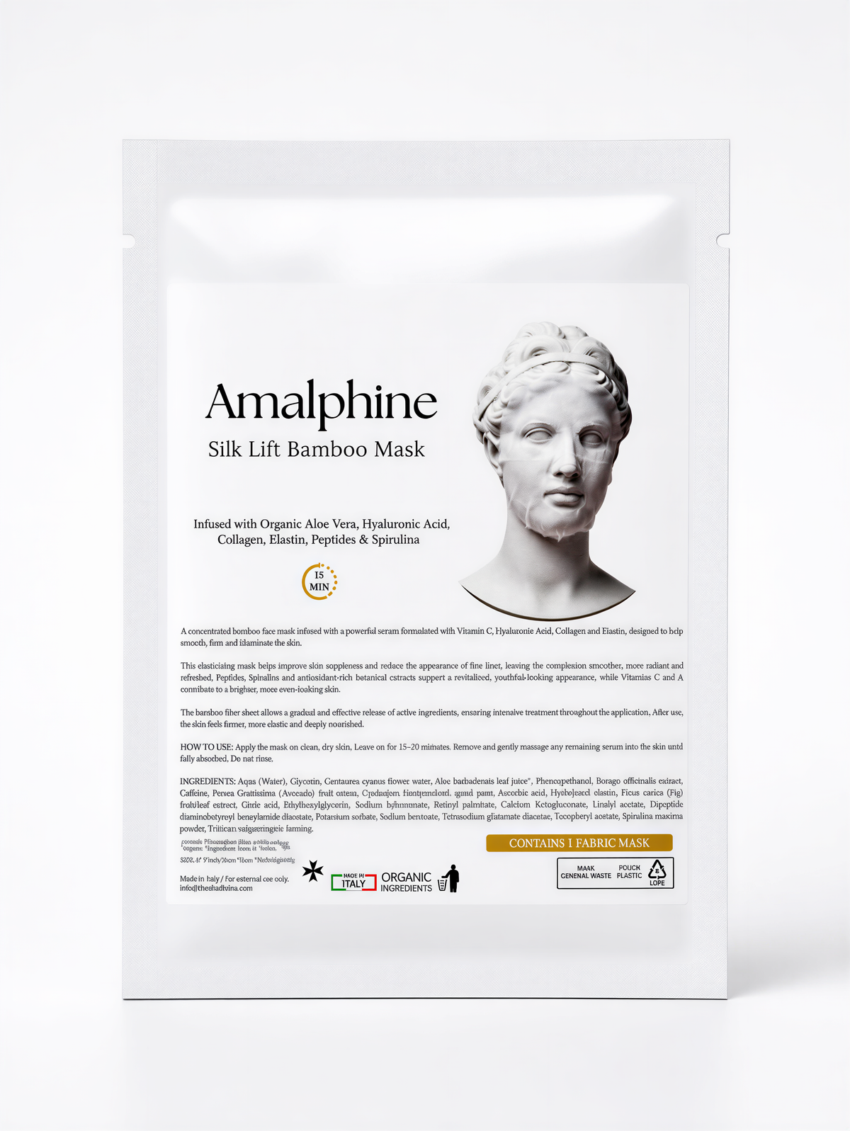 Silk Lift Bamboo Mask (Single-Use Treatment)
