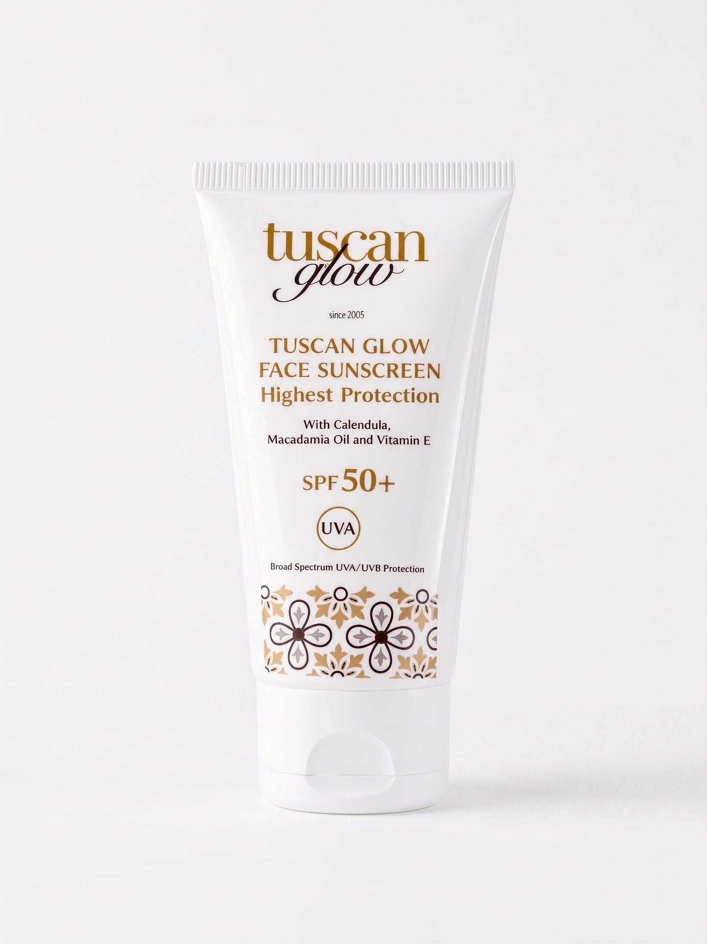 Tuscan Glow Face Sunscreen SPF50+