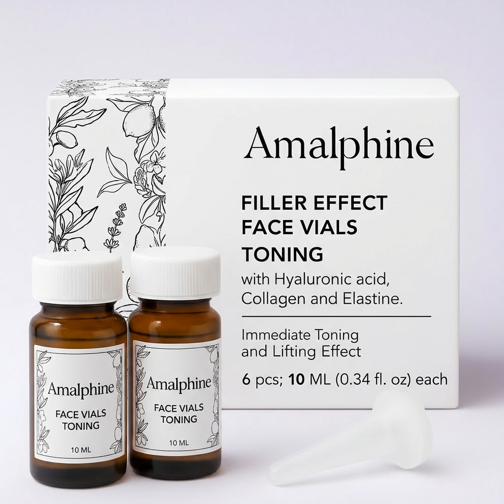 Hydro Elixir Face & Neck Vials – Amalphine Cosmetics